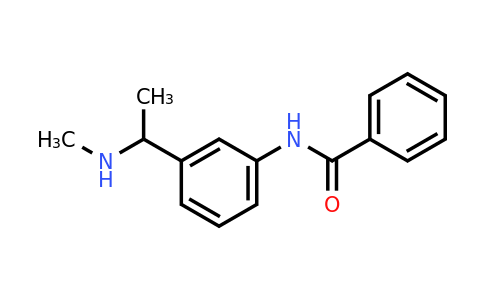 n-{3-[1-(methylamino)ethyl]phenyl}benzamide