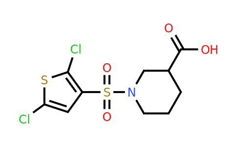 923810-07-5 | 1-((2,5-Dichlorothiophen-3-yl)sulfonyl)piperidine-3-carboxylic acid