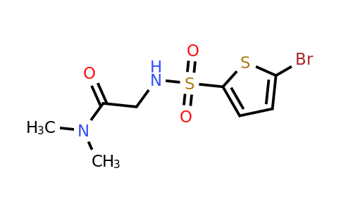 923814-42-0 | 2-((5-Bromothiophene)-2-sulfonamido)-N,N-dimethylacetamide
