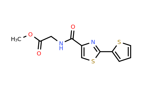 923849-46-1 | Methyl (2-(thiophen-2-yl)thiazole-4-carbonyl)glycinate