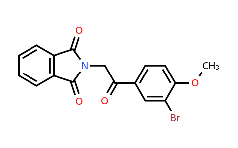 923913-75-1 | 2-(2-(3-Bromo-4-methoxyphenyl)-2-oxoethyl)isoindoline-1,3-dione