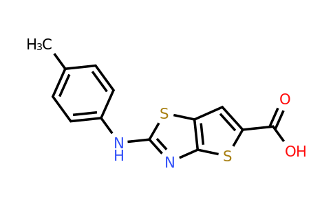 924142-71-2 | 2-(P-tolylamino)thieno[2,3-d]thiazole-5-carboxylic acid
