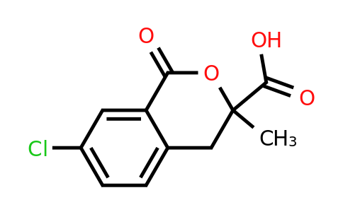 924832-93-9 | 7-Chloro-3-methyl-1-oxoisochromane-3-carboxylic acid