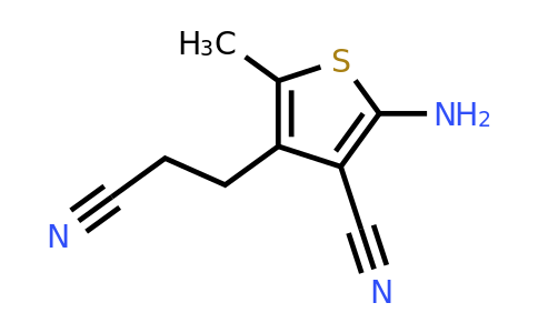924843-69-6 | 2-Amino-4-(2-cyanoethyl)-5-methylthiophene-3-carbonitrile