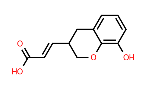 924857-51-2 | 3-(8-Hydroxychroman-3-yl)acrylic acid