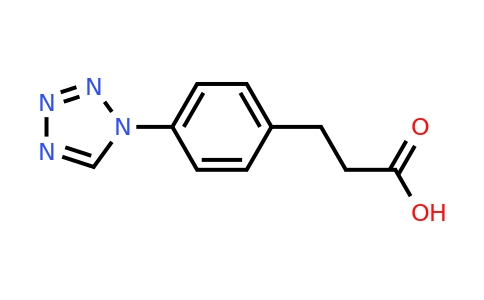 924858-72-0 | 3-(4-(1H-tetrazol-1-yl)phenyl)propanoic acid