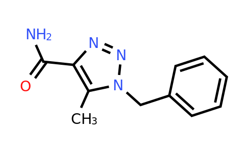 5-Methyl-1-(phenylmethyl)-1H-1,2,3-triazole-4-carboxamide