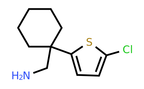 924867-41-4 | (1-(5-Chlorothiophen-2-yl)cyclohexyl)methanamine