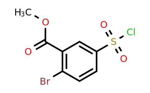 Methyl 2-bromo-5-(chlorosulfonyl)benzoate