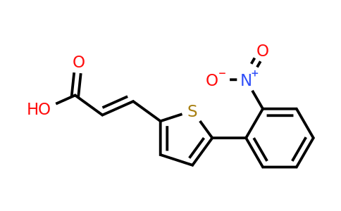 924873-00-7 | (2e)-3-[5-(2-nitrophenyl)thiophen-2-yl]prop-2-enoic acid