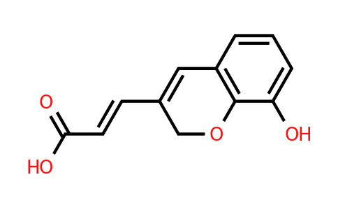 924876-50-6 | 3-(8-Hydroxy-2h-chromen-3-yl)acrylic acid
