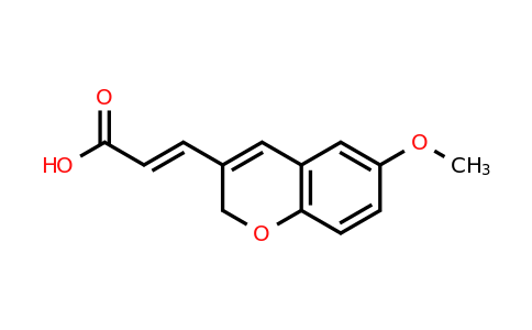 924876-52-8 | 3-(6-Methoxy-2h-chromen-3-yl)acrylic acid