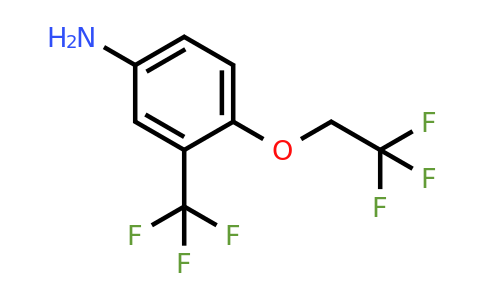 4-(2,2,2-Trifluoroethoxy)-3-(trifluoromethyl)aniline