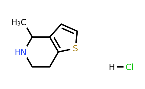 92503-62-3 | 4-Methyl-4H,5H,6H,7H-thieno[3,2-c]pyridine hydrochloride