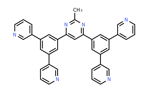 4,6-Bis(3,5-di(pyridin-3-yl)phenyl)-2-methylpyrimidine