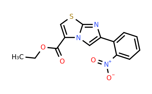 925437-84-9 | Ethyl 6-(2-nitrophenyl)imidazo[2,1-b]thiazole-3-carboxylate