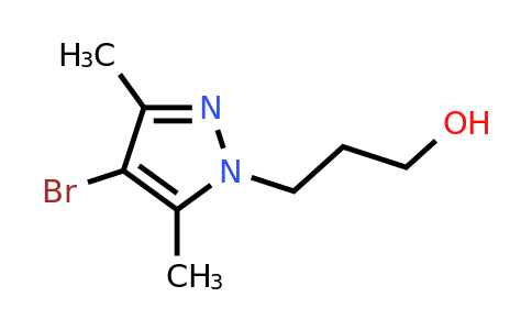 3-(4-Bromo-3,5-dimethyl-1h-pyrazol-1-yl)propan-1-ol