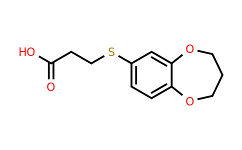 926195-71-3 | 3-(3,4-Dihydro-2h-1,5-benzodioxepin-7-ylsulfanyl)propanoic acid
