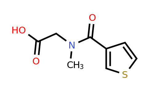 926215-69-2 | 2-(n-Methyl-1-thiophen-3-ylformamido)acetic acid