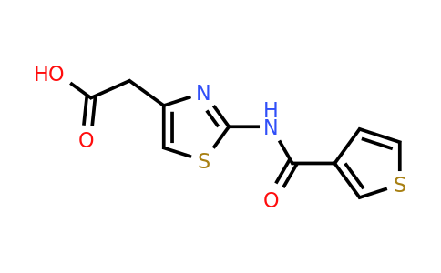 926223-30-5 | 2-(2-(Thiophene-3-carboxamido)thiazol-4-yl)acetic acid