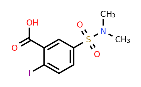926229-53-0 | 5-(Dimethylsulfamoyl)-2-iodobenzoic acid