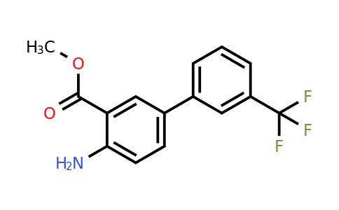 Methyl 2-amino-5-[3-(trifluoromethyl)phenyl]benzoate