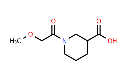 1-(2-Methoxyacetyl)piperidine-3-carboxylic acid
