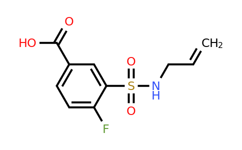 926247-14-5 | 4-Fluoro-3-[(prop-2-en-1-yl)sulfamoyl]benzoic acid