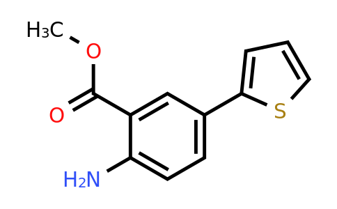 926254-39-9 | Methyl 2-amino-5-(thiophen-2-yl)benzoate