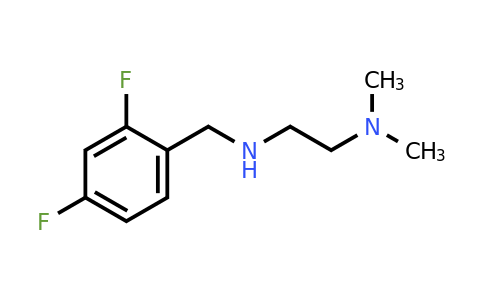 [(2,4-difluorophenyl)methyl][2-(dimethylamino)ethyl]amine