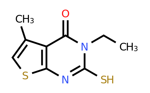 926261-32-7 | 3-Ethyl-5-methyl-2-sulfanyl-3h,4h-thieno[2,3-d]pyrimidin-4-one