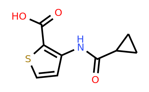 926273-18-9 | 3-(Cyclopropanecarboxamido)thiophene-2-carboxylic acid