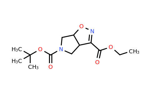 926649-63-0 | 5-tert-Butyl 3-ethyl 3aH,4H,5H,6H,6aH-pyrrolo[3,4-d][1,2]oxazole-3,5-dicarboxylate