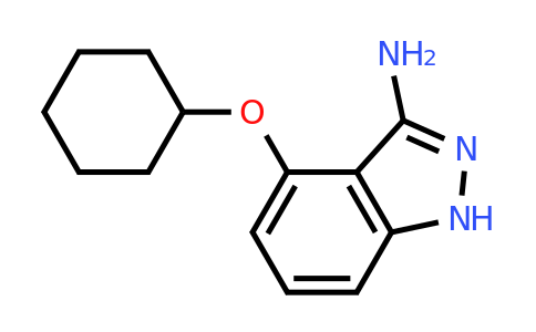 927802-30-0 | 4-(Cyclohexyloxy)-1H-indazol-3-amine