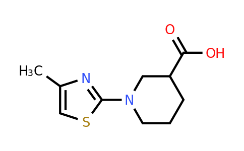 927803-57-4 | 1-(4-Methyl-1,3-thiazol-2-yl)piperidine-3-carboxylic acid