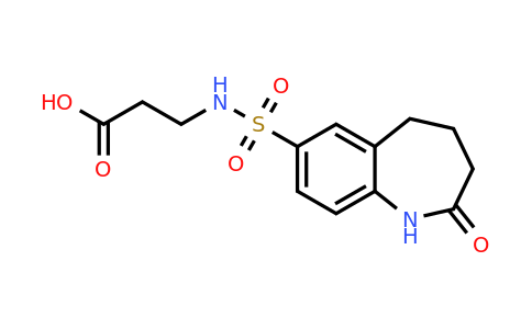 927869-63-4 | 3-(2-Oxo-2,3,4,5-tetrahydro-1h-1-benzazepine-7-sulfonamido)propanoic acid