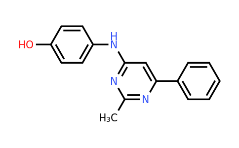 927966-69-6 | 4-[(2-methyl-6-phenylpyrimidin-4-yl)amino]phenol