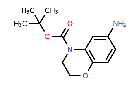 928118-00-7 | tert-Butyl 6-amino-2,3-dihydro-1,4-benzoxazine-4-carboxylate