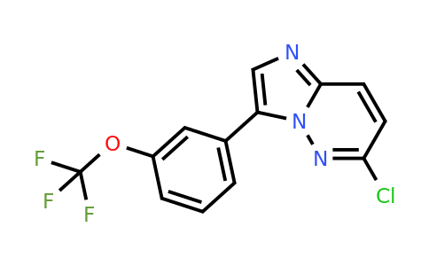 928337-00-2 | 6-Chloro-3-(3-(trifluoromethoxy)phenyl)imidazo[1,2-b]pyridazine