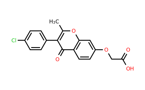 929417-54-9 | 2-((3-(4-Chlorophenyl)-2-methyl-4-oxo-4h-chromen-7-yl)oxy)acetic acid