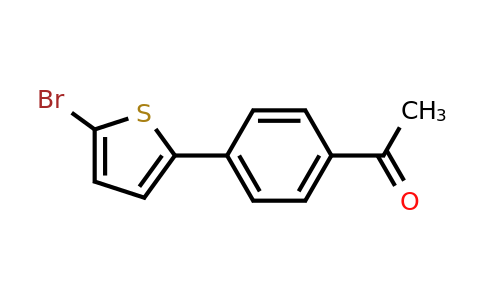 929972-12-3 | 1-[4-(5-bromothiophen-2-yl)phenyl]ethan-1-one