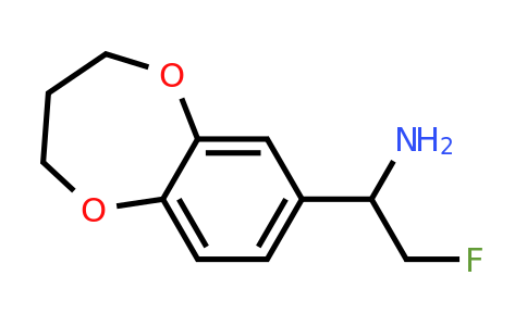 929972-19-0 | 1-(3,4-Dihydro-2h-benzo[b][1,4]dioxepin-7-yl)-2-fluoroethan-1-amine