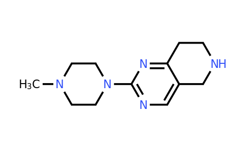 929973-83-1 | 2-(4-Methylpiperazin-1-yl)-5,6,7,8-tetrahydropyrido[4,3-d]pyrimidine