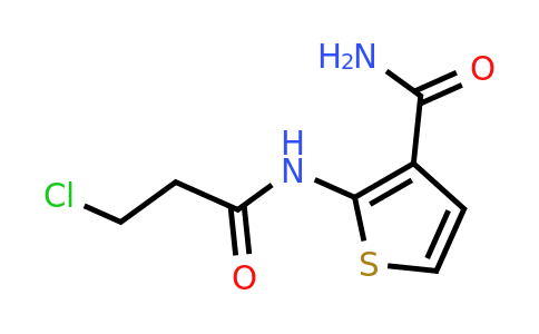 929973-98-8 | 2-(3-Chloropropanamido)thiophene-3-carboxamide