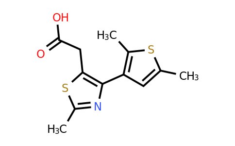 929974-19-6 | 2-[4-(2,5-dimethylthiophen-3-yl)-2-methyl-1,3-thiazol-5-yl]acetic acid