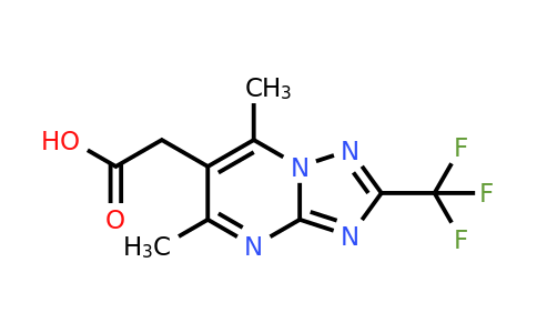 929974-79-8 | 2-[5,7-dimethyl-2-(trifluoromethyl)-[1,2,4]triazolo[1,5-a]pyrimidin-6-yl]acetic acid