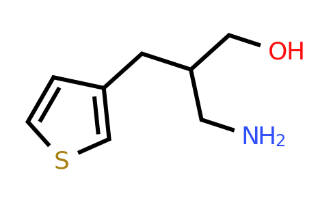 929974-90-3 | 3-Amino-2-(thiophen-3-ylmethyl)propan-1-ol