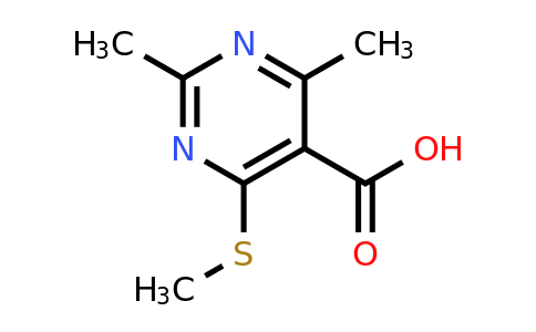 929975-29-1 | 2,4-Dimethyl-6-(methylsulfanyl)pyrimidine-5-carboxylic acid