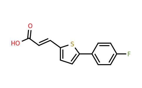 929975-30-4 | (2e)-3-[5-(4-fluorophenyl)thiophen-2-yl]prop-2-enoic acid