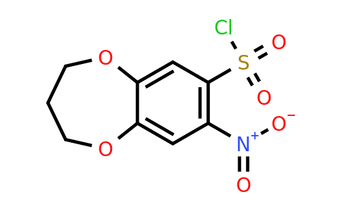 929975-38-2 | 8-Nitro-3,4-dihydro-2h-1,5-benzodioxepine-7-sulfonyl chloride